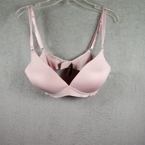 XOXO‎ Womens Blush Pink Wireless Push Up Bra Ladder Side Straps 34C 2042146